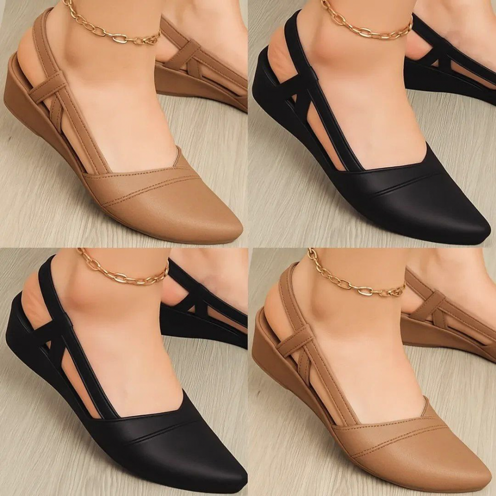 (⏰Last Day Promotion $7 OFF)Comfortable Solid Color Closed Toe Shoes