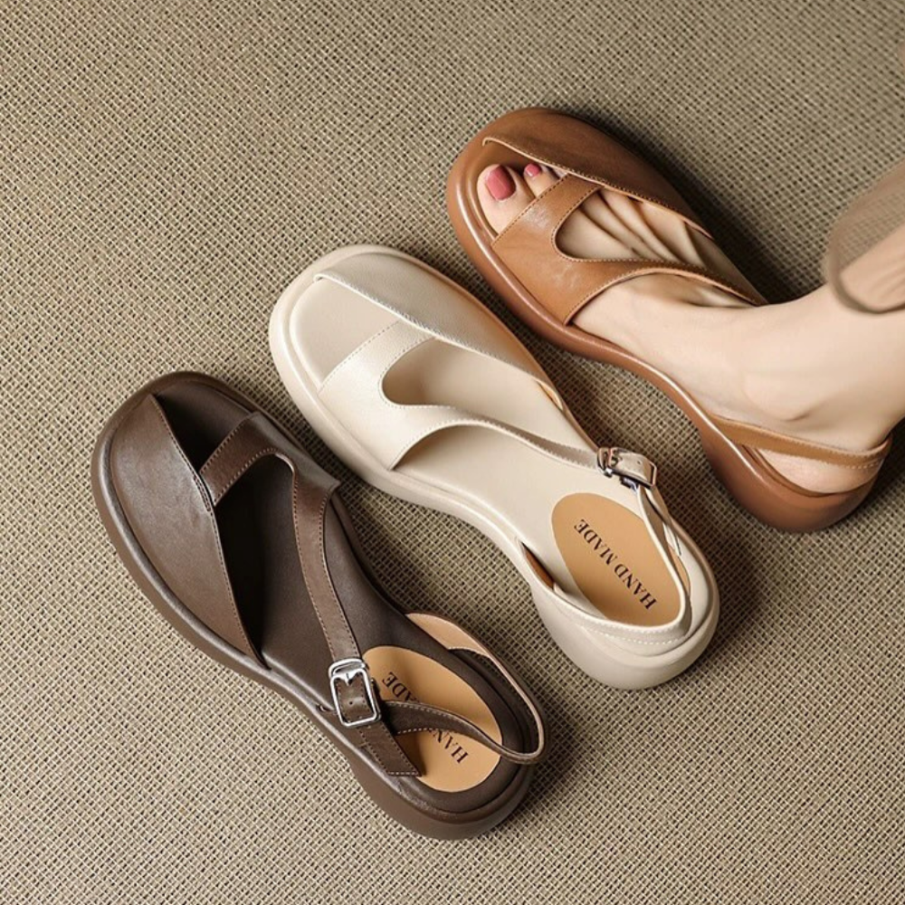 Fashion Side Half-closed Toe Sandals